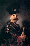 Polish nobleman. Rembrandt